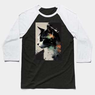 Cat Beauty #8 Baseball T-Shirt